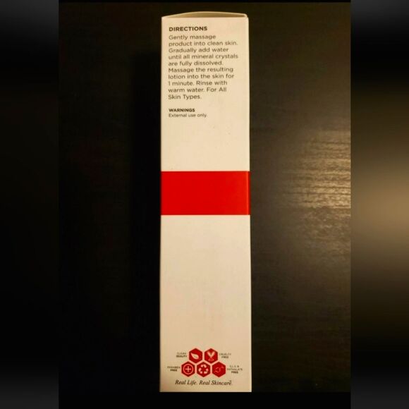 Hey Honey Come Clean Propolis & Sea Salt Mineral Facial Scrub Full Size 2.2 Fl - Picture 3 of 5